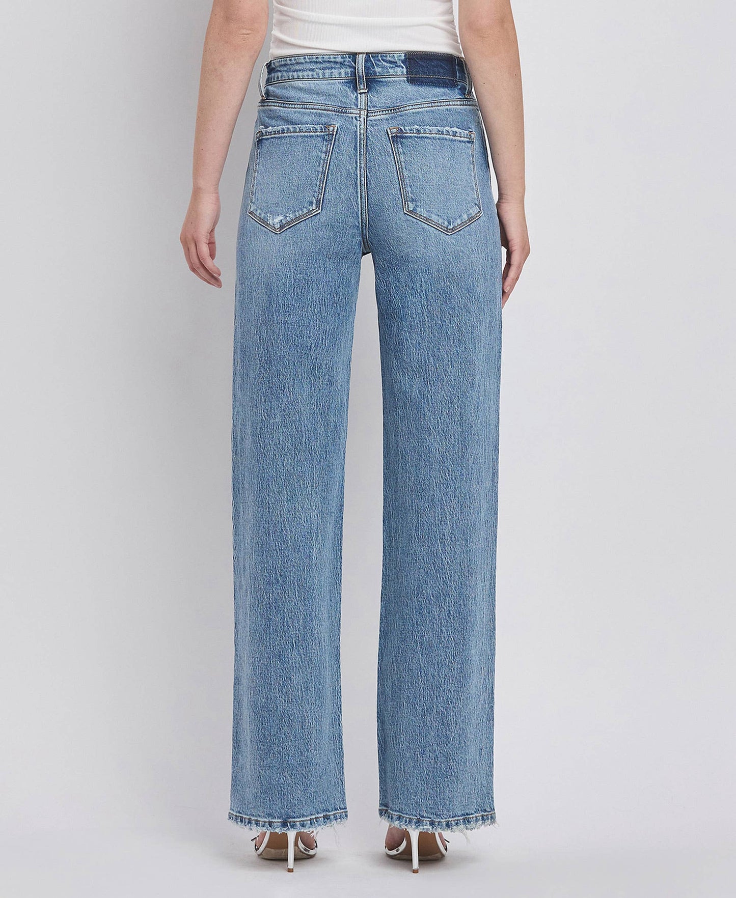 Vervet 90'S SUPER HIGH RISE WIDE JEANS