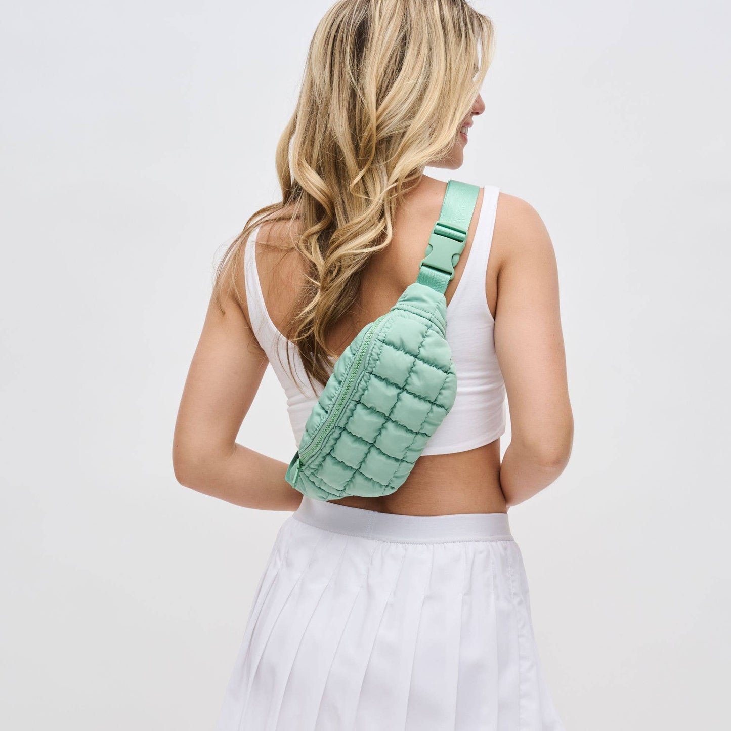 Resurgence - Quilted Puffer Nylon Belt Bag