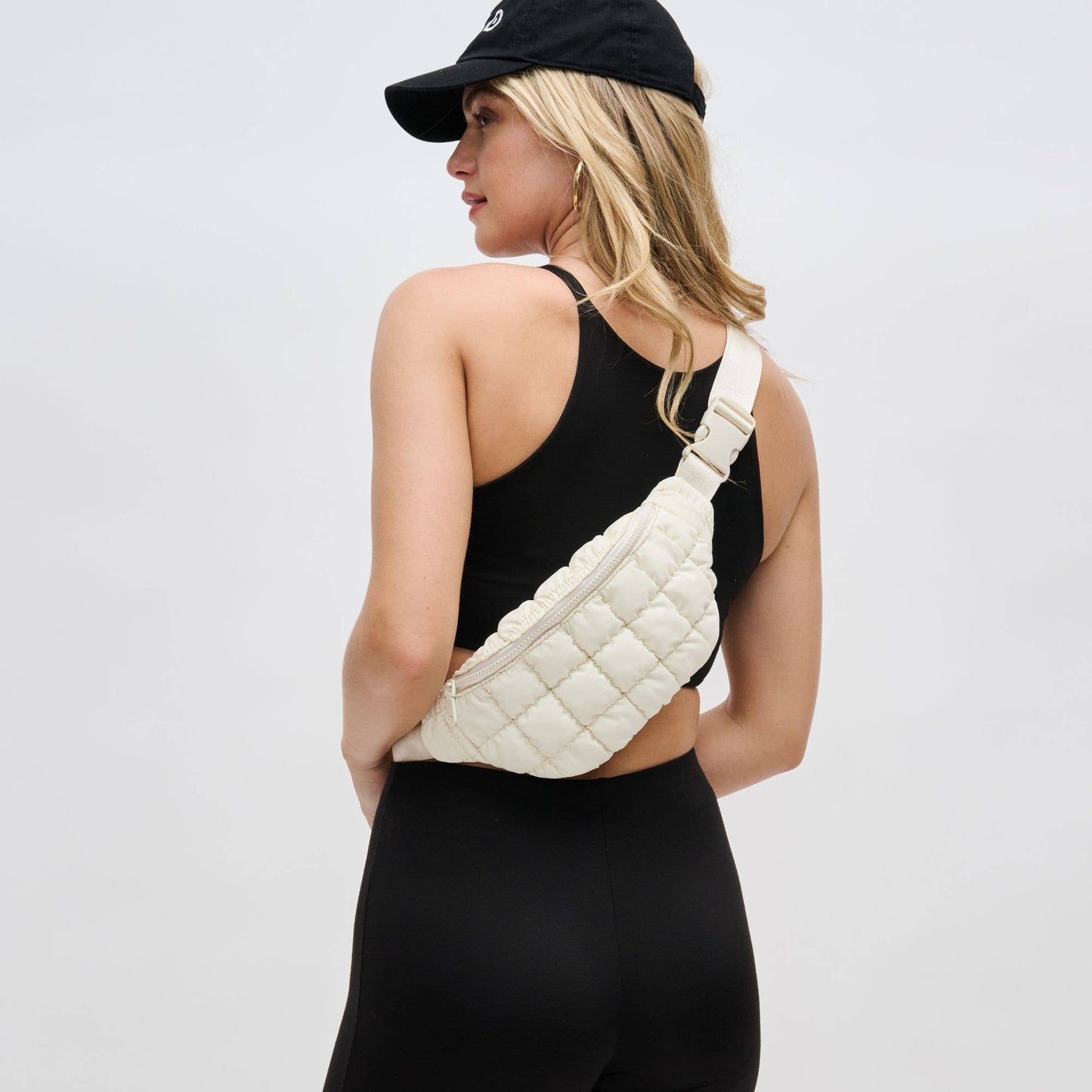 Resurgence - Quilted Puffer Nylon Belt Bag