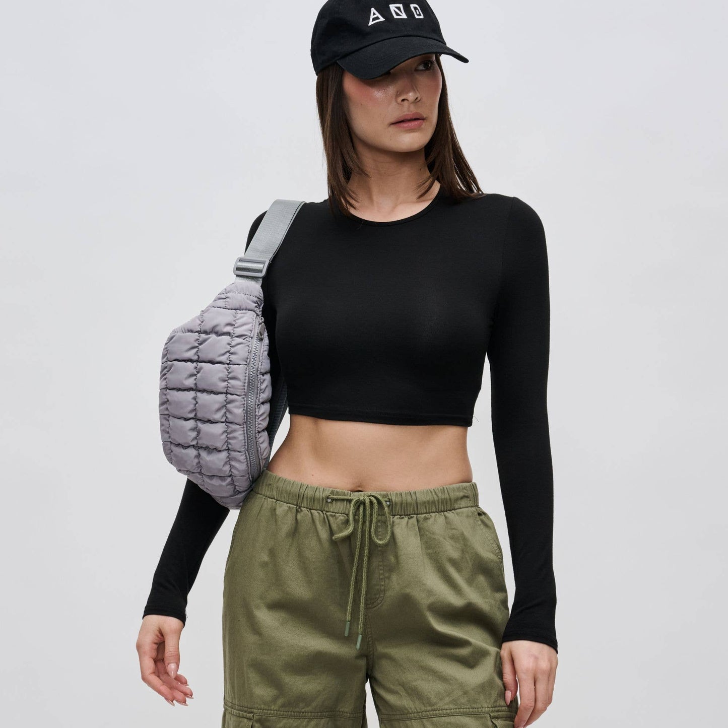 Resurgence - Quilted Puffer Nylon Belt Bag