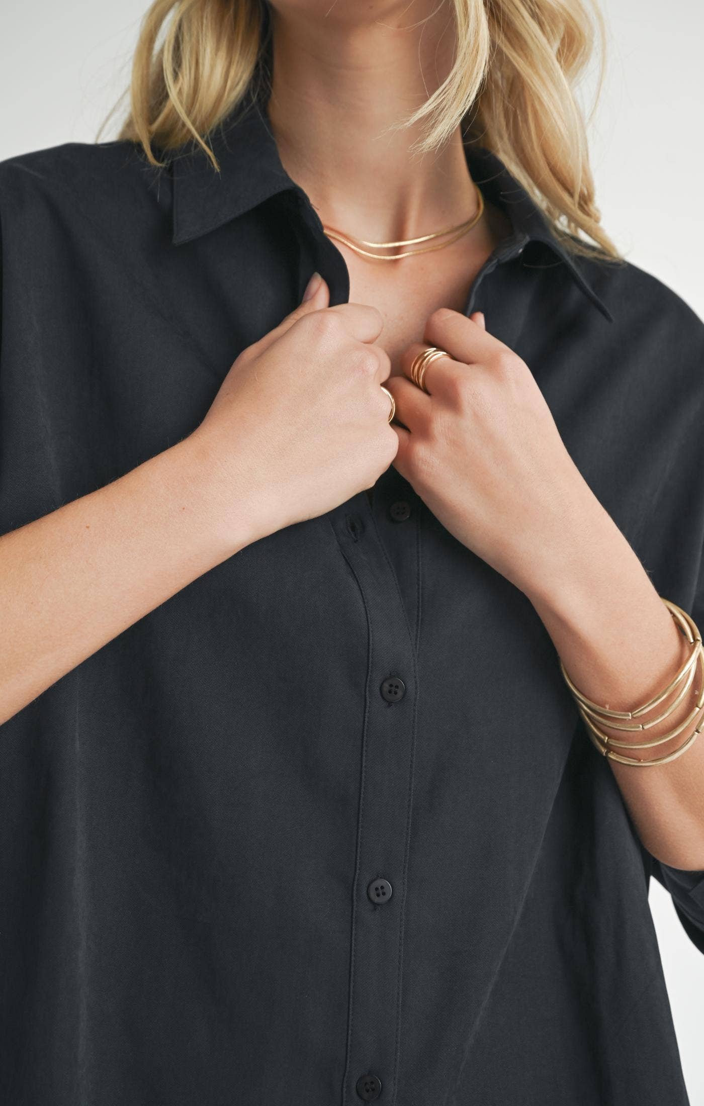 Olive Groves Shirt: BLACK